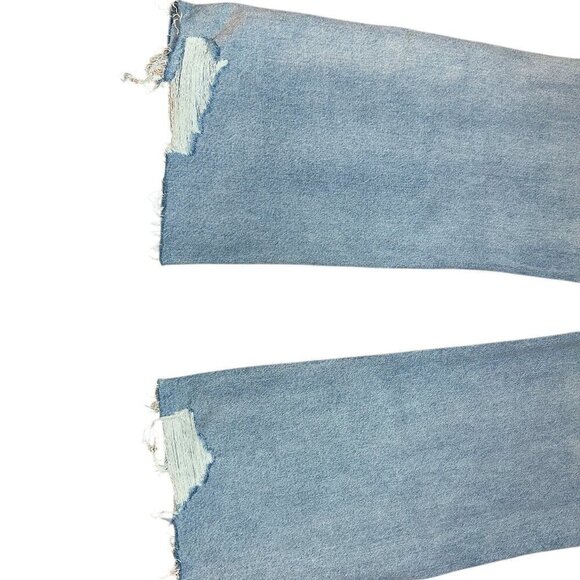 Lucky Brand Boyfriend Mid Rise Flare Ankle Jean | Size 20 - Picture 5 of 6